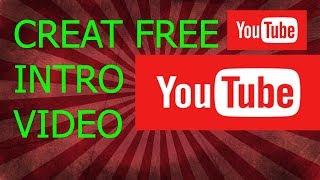 Create free INTRO videos online free|| Panzoid text intro