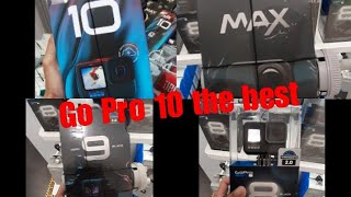 Go Pro 10 vs Go Pro Max vs Go  pro hero 9 vs Go pro hero 8.