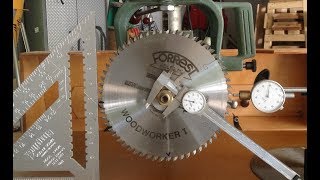 Radial Arm Saw Alignment/Calibration