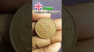 2 Pence of United Kingdom 🇬🇧 1988 #Shorts || UK 🇬🇧 Old Rare Coin ||