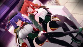 ザラ＆ポーラで【LAYSHA - Chocolate Cream】【RN Zara・Pola/MMD/アズールレーン/AzurLane/碧蓝航线/KKVMD/60fps/4k】