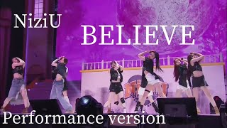 NiziU BELIEVE Performance Version