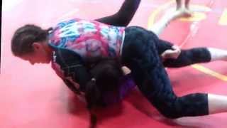 Michelle Murray vs Cherie Hickman 4/12/14 SubfighterMMA Submission Classic BJJ Tournament