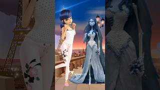 MLB marinette as different style // #miraculous #shorts #viral #video #youtubeshorts