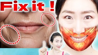 1 Proven Tip for Erasing Nasolabial Folds and Wrinkles around Mouth!