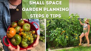 How to Plan a Small Space Garden | Urban & Backyard Garden Ideas | Small Garden Design