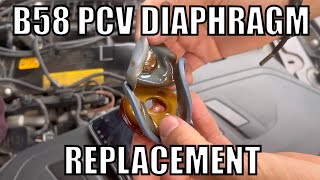 Replacing A Failed B58 PCV Diaphragm