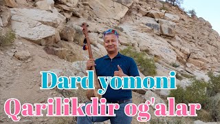 Ulug'bek baxshi - Dard yomoni Qarilikdir og'alar 2024 xit mp.3 Qariganda xech banda xor bo'lmasin