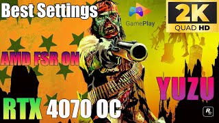 Red Dead Redemption: Undead Nightmare  | YUZU Emulator 2023 | Best Settings + Performance Test 2023