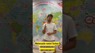 Motorcycle rental Turkey +905050456464 +905058886464