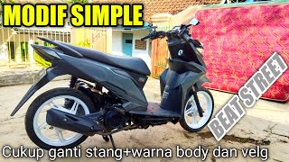 MENGGANTI STANG HONDA BEAT STREET PAKE YG AGAK GOODLOKING