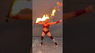 Fire Sword & New Cirque Costume | #shorts