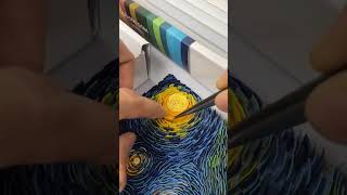 Starry night #art #shorts #painting #viral