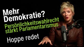 Persönlichkeitswahlrecht stärkt Demokratie