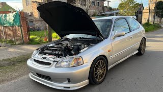 CIVIC K24 con TURBO, VA MUY FUERTE🤯