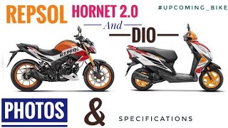 Honda Repsol Dio and Hornet 2.0 photos and specifications  #repsol #honda #ITZ_ME_CAR_DR__