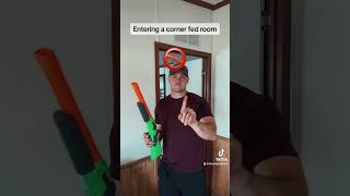 How to enter corner fed rooms 👍🏼.     #swat #military #tactical #tiktok #veteran #policeofficer