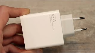 Так ли хороша быстрая зарядка 67W от Xiaomi MDY-12-ES ?