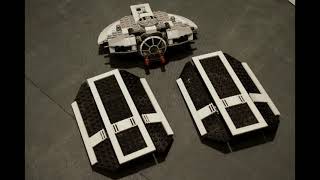 oVARMo Builds The LEGO Star Wars Darth Vader's TIE Fighter