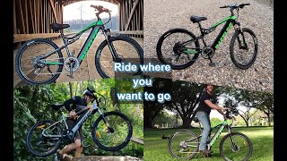 PASELEC Electric Mountain Bikes for Adults 27.5'' Electric Bicycle