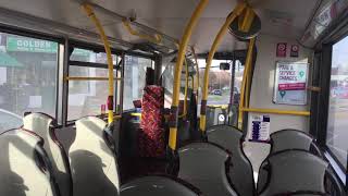 *Thrash* First Essex (Basildon) ALD Enviro 400 VT59 JPT 33424 On Route 25.