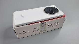 Xiaomi Redmi A3x Unboxing & Camera Test | Retail Unit | Moonlight White Colour