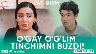 TAQDIRLAR -O'GAY O'G'LIM TINCHIMNI BUZDI!