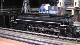 MTH Premier C&O Greenbrier (4-8-4) O-Gauge Steam Locomotive in True HD 1080p