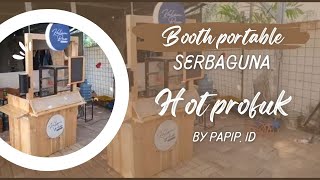 Booth portable serbaguna #boothexpo #boothkontainer #interior #bisnisanakmuda