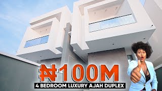 Inside a ₦100 Million ( $153,900) Ajah Luxury 4 Bedroom Duplex With BQ