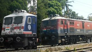 Advertised SR WAP7 locomotives | Royapuram City Union Bank and Erode NGA TMT WAP7 | #indianrailways