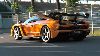 Mclaren Senna LM Driving at Hockenheimring