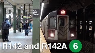 ⁴ᴷ R142 and R142A (6) Train Action