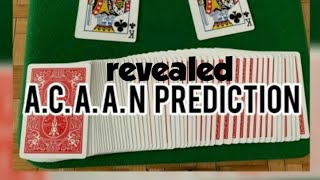 "RANDOM" Any Card At Any Number gimmicked card trick revealed/magic tricks