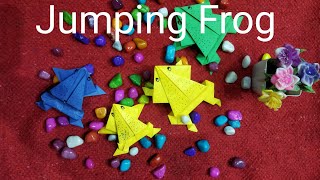 How to make Jumping Frog with A4 sheet ‎@SSS Multi Shorts 