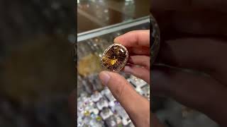 natural citrine Custom cut 081384441555