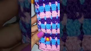 how to crochet Easy stitches 👇 @abeerhassanin