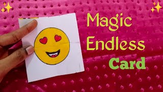 Emoji Transformation | Magic endless card making | Never ending card DIY