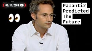 RARE Alex Karp Interview: Palantir Philosophy Explained! (2009)