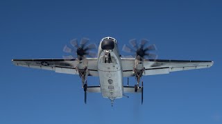 EPIC C-2 Greyhound Carrier Ops: Flying the Backbone of Naval Logistics!