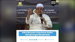 Puluhan ASN Kabupaten Kepulauan Seribu Memperingati Maulid Nabi Muhammad SAW