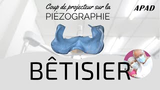 Coup de projecteur sur la piézographie - Bêtisier