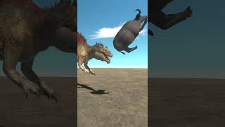 Savage Encounter: Spinosaurus vs Buffalo