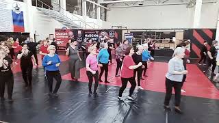 "Меренге Мария ".СК "Патриот".Астрахань .60+(Line dance)