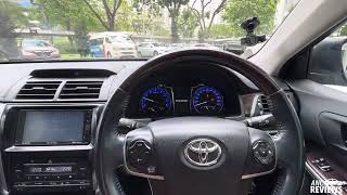 2015 Toyota Camry 2.0 (XV50) (Startup & Shutdown Sequence)