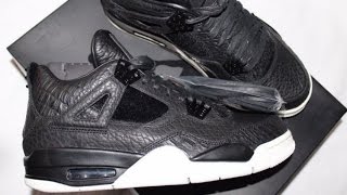 Air Jordan 4 Premium “Black” [Preview] + (Release Info)