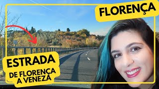 Viajando de carro de Florença a Veneza, a estrada MAIS LINDA!