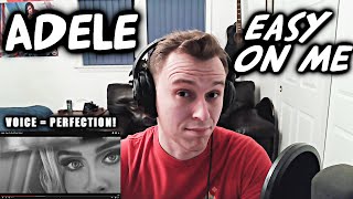 INCREDIBLE VOICE!!! ADELE - EASY ON ME [REACTION!]