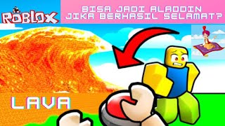 MENYELAMATKAN DIRI DARI TSUNAMI LAVA DEMI JADI ALADIN?! ROBLOX #trending