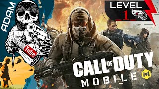 Call of Duty Mobile Battle Royale LEVEL 1 Gameplay |  #CODMobileTÜRKİYE